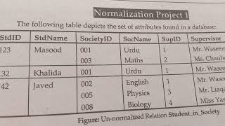 Normalization Project 1 7