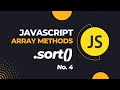 learn array sort method in javascript the right way