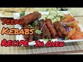 Homemade Seekh Kebabs in Oven | Tanseer Cooking