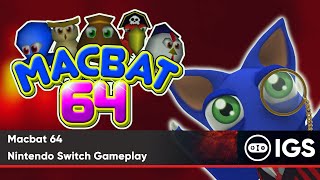 Macbat 64 | Nintendo Switch Gameplay