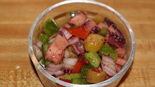 How to make octopus salad