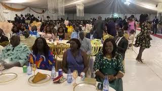 wedding ceremony of Mr. Chol Maper Ahol \u0026 Ms. Anok Gum Mading at Freedom Hall Juba,South Sudan