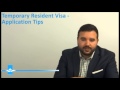 Temporary Resident Visa TRV Application Tips