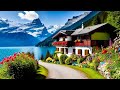 Driving in SWISS  ( AMDEN ) One of the most beautiful Village in Switzerland - 4K