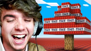 Minecraft, But The World Is TNT!