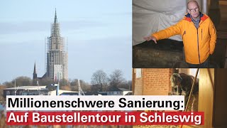 Domsanierung Schleswig: So sieht es momentan auf der Baustelle aus