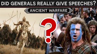 Did Generals Really Give Battle Speeches? DOCUMENTARY