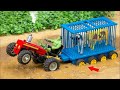 Diy diorama tractor making mini motor water pump science project @drcreatorsnp