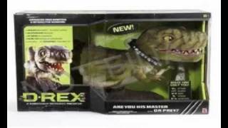 D-Rex Interactive Dinosaur - Top 10 Christmas Gifts 2010