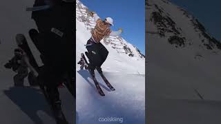 This skier got the skills 🔥🔥 | #shorts