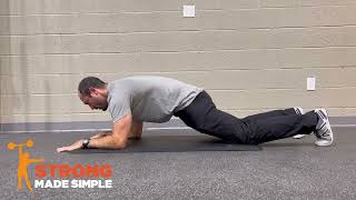 Kneeling Forearm Plank