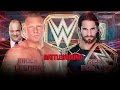 Download WWE Battleground 2015 Brock Lesnar Vs Seth Rollins (WWE World Heavyweight Championship) Match HD In Mp4 3Gp Full HD Video