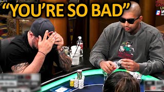 Nitucci Cannot Believe What His Opponent Did @HustlerCasinoLive