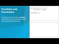 Functions and Parameters 2 - Python
