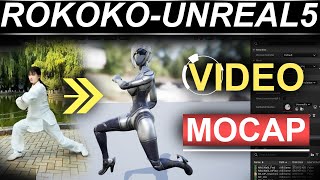 Rokoko Unreal 5 - Video Motion Capture (2 Minutes!!)