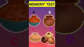 Memory test challenge 😱🤯riddle and puzzle 🧩 🇮🇳🚩iq test #part2 #iqtest #quiztime #trending #shorts