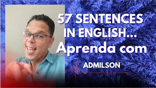 57 useful English sentences...Fique fluente com frases!