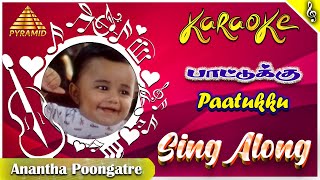 Anantha Poongatre Movie Songs | Paatukku Palaivanam Karaoke Song | Ajith Kumar | Meena | Deva