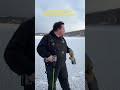 drilling for ice depth gone wrong wildalaska