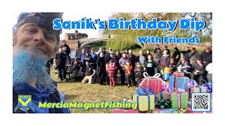 Sonik's Birthday dip with friends