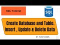 SQL Server Tutorial | Create Database, Table, Insert, Update & Delete Data