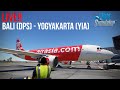 LIVE! Flight Bali (DPS) to Yogyakarta (YIA) AirAsia - Microsoft Flight Simulator 2020 Indonesia