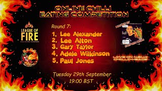 ROUND 7 - The World's 1st Online Chili Eating Contest TOURNAMENT! Introduced by The UK CHILLI QUEEN!