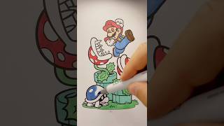 I am Mario coloring page #art #coloringbook #coloring #mario