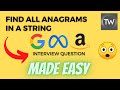 Find All Anagrams in a String | Leetcode - 438 | Python