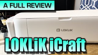 Meet the Loklik iCraft: The Ultimate Cutting Machine for DIY Lovers!