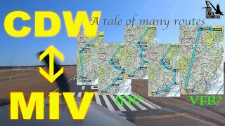 P46T Meridian Caldwell to Millville, NJ. IFR/VFR/Class B and getting what you want. LIFL Ep23