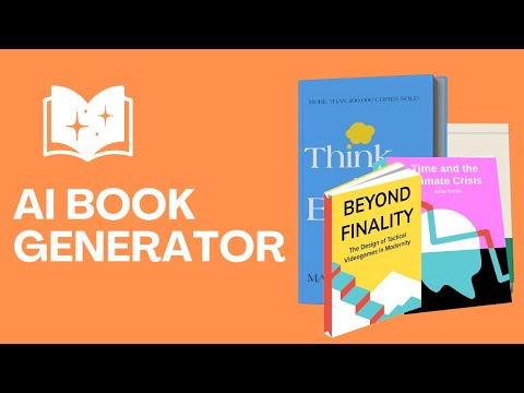 AI Book Generator – Create books in one click with artificial intelligence