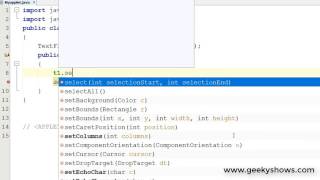 Text Field in Java Applet (Hindi)