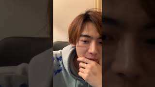 200130 Noa Kazama and Choi Raesung IG live