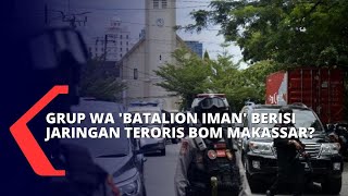 6 Terduga Teroris Jaringan Bom Katedral Makassar Ditangkap Densus 88, Ada Grup WA 'Batalion Iman'