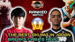 SF6 ▰ Shuto ( Akuma ) VS Caba ( Guile ) ▰ High Level Gameplay