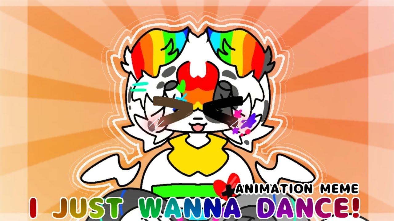 I Just Wanna Dance Animation Meme Tw Color Changing Youtube