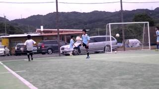 【福岡　サッカースクール】　フクオカーナアカデミー　頭より高く上げるリフティング・トレーニング　2014.6.23 ②