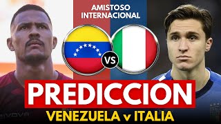 VENEZUELA vs ITALIA • Previa, Predicción y Pronóstico • Amistoso Internacional 2024