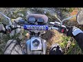 yamaha tw200 hard enduro pov 4k