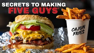 Former Five Guys Manager Shares the Secrets to Their Burger and Fries At Home