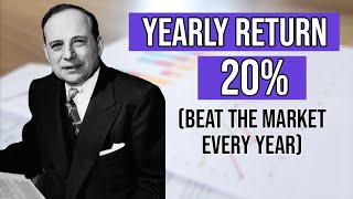 Benjamin Graham: How To Beat The Market Every Year (6 Investing Ideas)