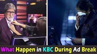 What Happen in KBC During Ad Break on TV । विज्ञापन विराम की समय केबीसी में क्या होता हैं