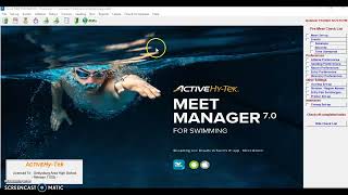 Meet Manager 7.0 setup