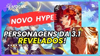 Personagens da 3.1 | Tribbie e Mydei Hype Maximo! | Honkai Star Rail