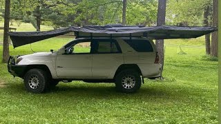 4Runner Project Part 9 - Installing an Overland Vehicle Systems Nomadic Awning 270