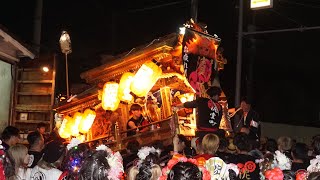 令和5年 泥堂町 蔵入れ フィナーレ 平野郷杭全神社夏祭り だんじり祭