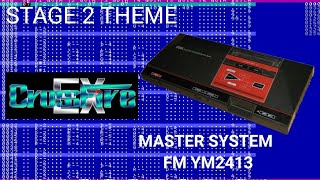 [1tracker] Cross Fire EX Stage 2 Theme Master System FM Remix [YM2413]