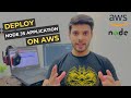 How to deploy Node js app on AWS | Deploy Node js application on Amazon Web Services