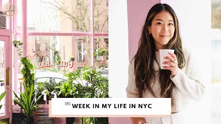 Week in My Life in NYC 🥐 Self Care, Grocery Haul, Vegan Croissants in Brooklyn